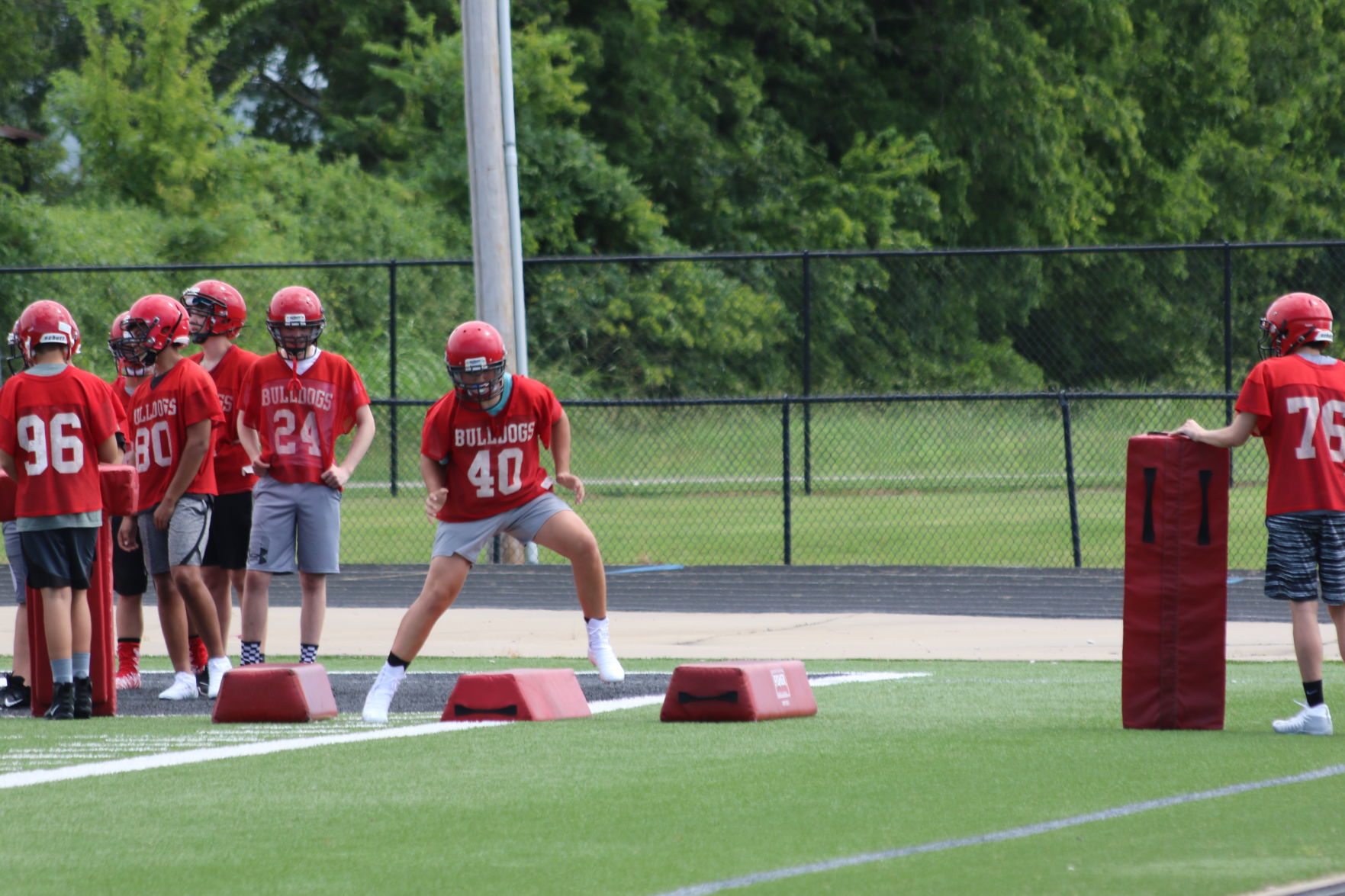 Bulldogs start practice